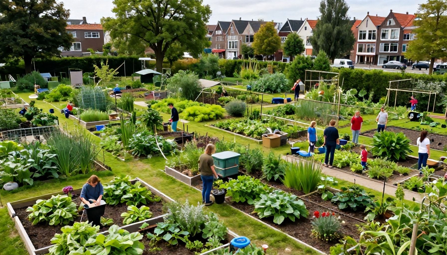 Utrecht Moetuin biedt groene ruimte aan bewoners