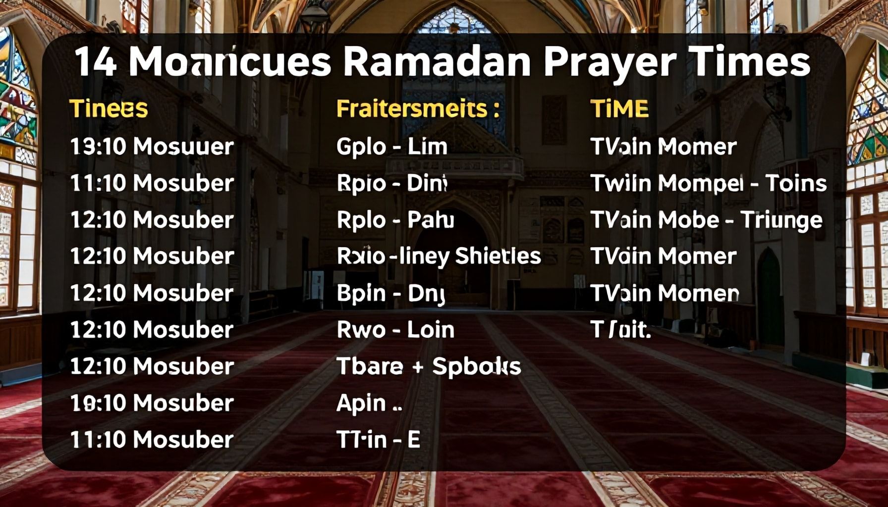 Utrecht past 14 moskeeën voor namazvakken in Ramadan