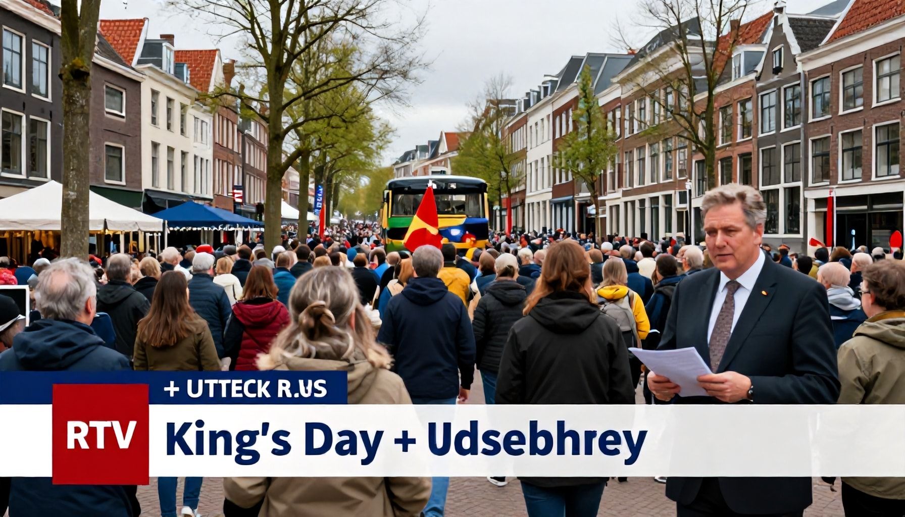 Utrecht voorbereidt zich op Koningsdag