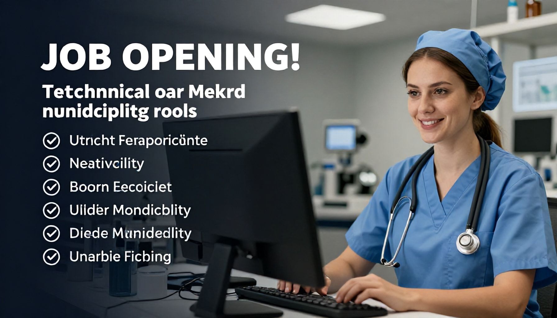 Vacatures variëren van technische tot zorgfuncties