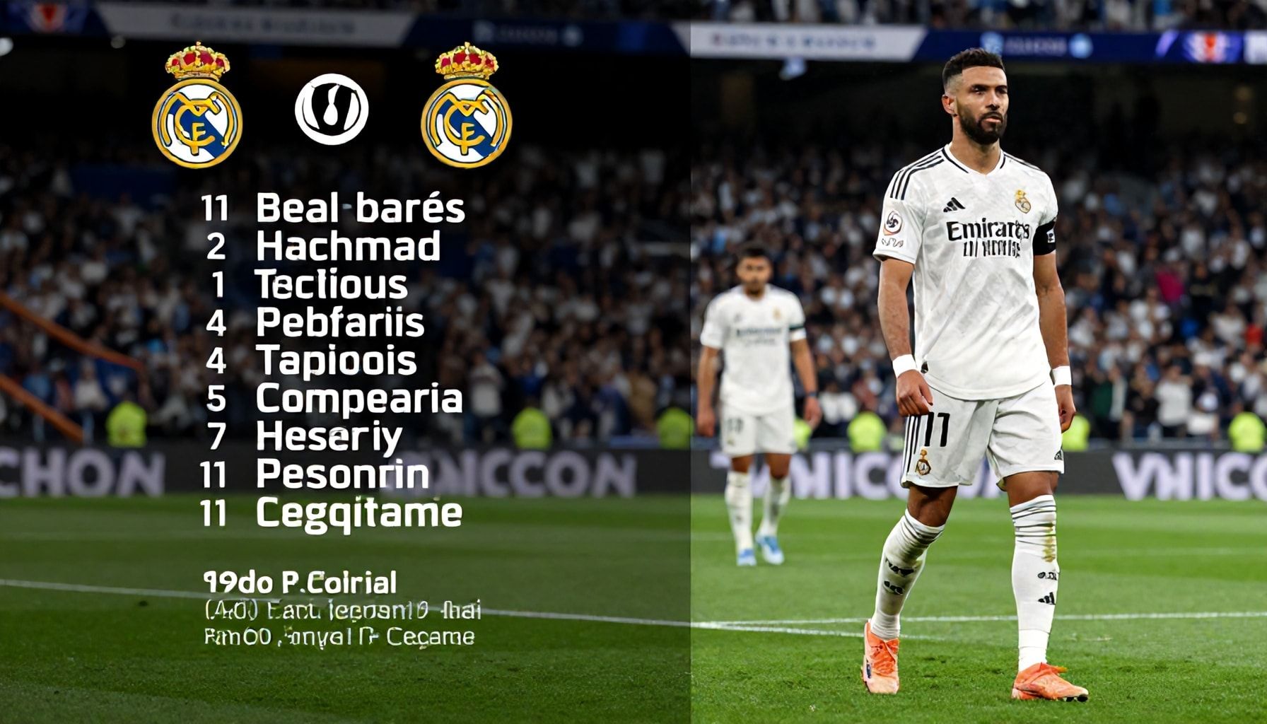 Vergelijking met vorige wedstrijden