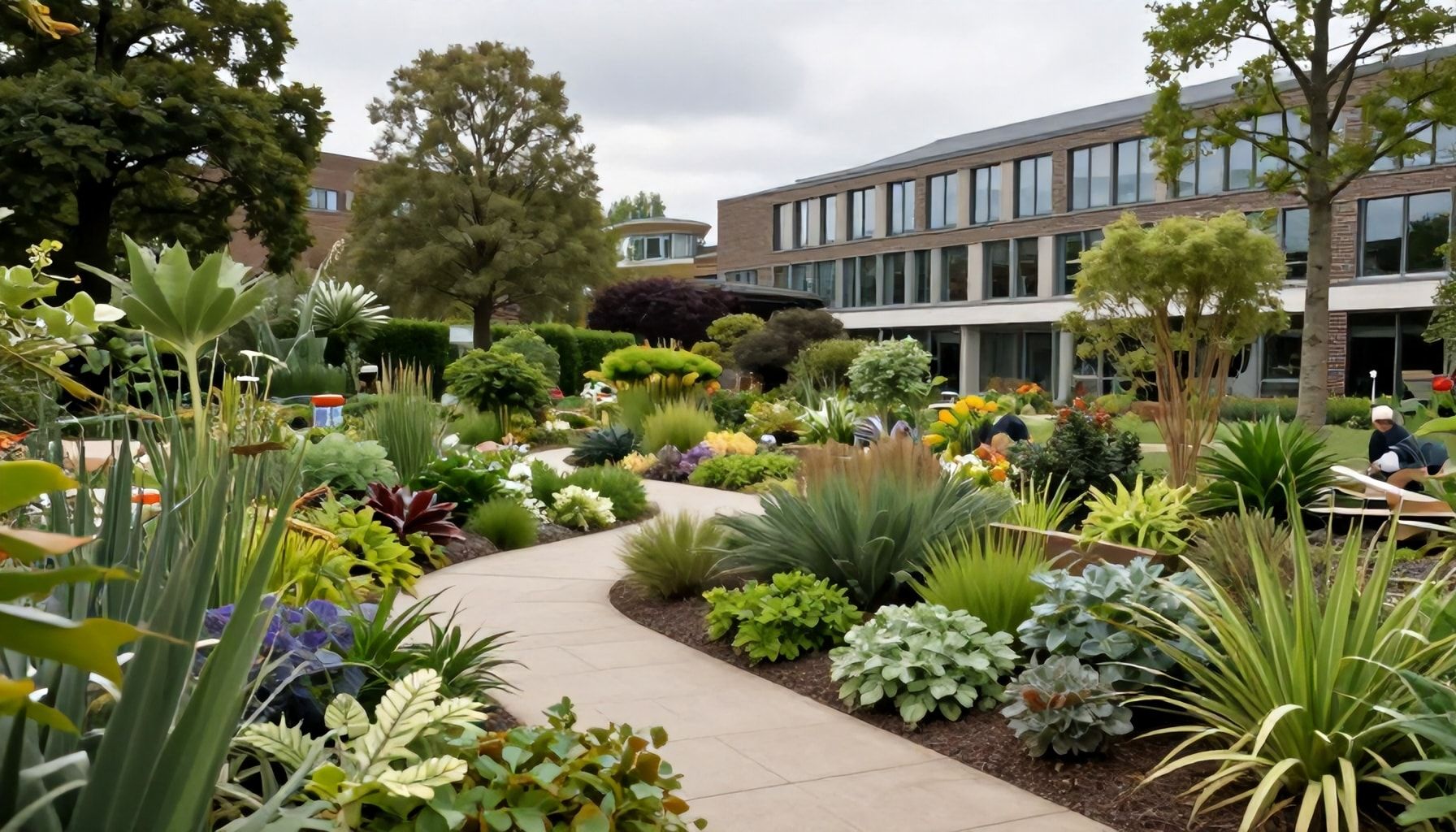 Visie op de toekomst van de tuinen