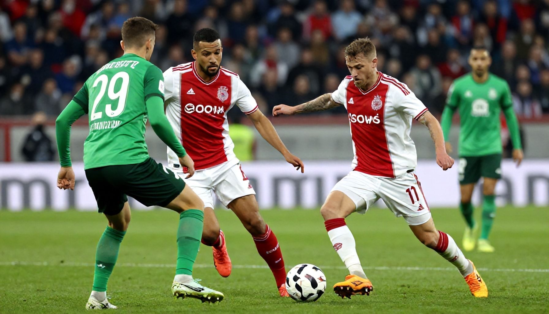 Waarom Ajax’ balbezit vaak PEC Zwolle’s verdediging uitdaagt – en hoe Zwolle zich verdedigt*