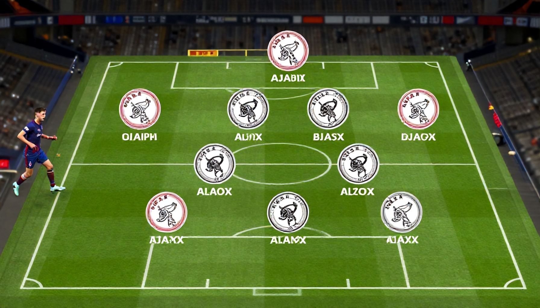 Waarom Ajax hun middenveld domineert: De waarheid achter hun opstelling*