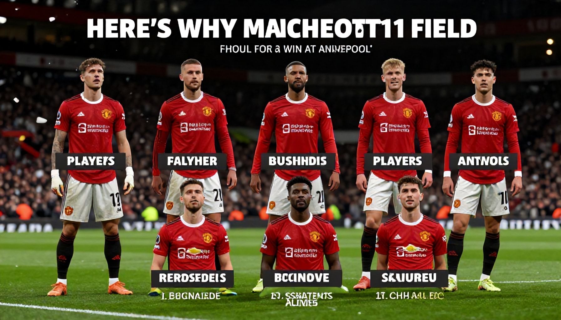 Waarom Manchester United deze 11 spelers moet opstellen voor een overwinning op Anfield*