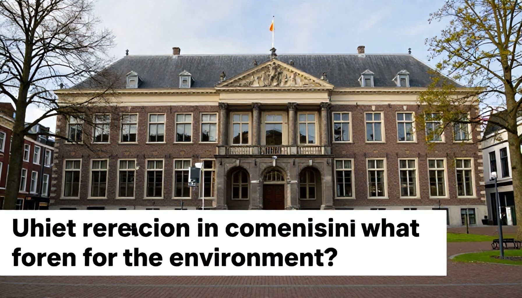 Wat betekent dit voor de omgeving?