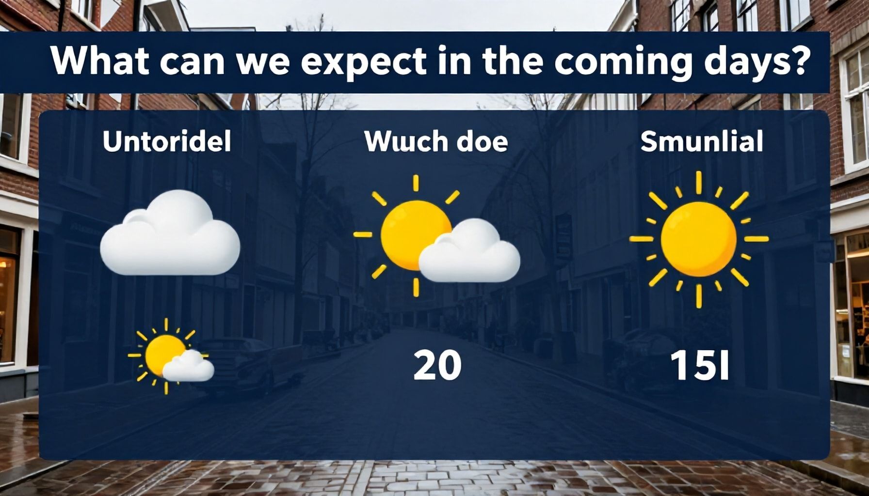 Wat kunnen we verwachten in de komende dagen?