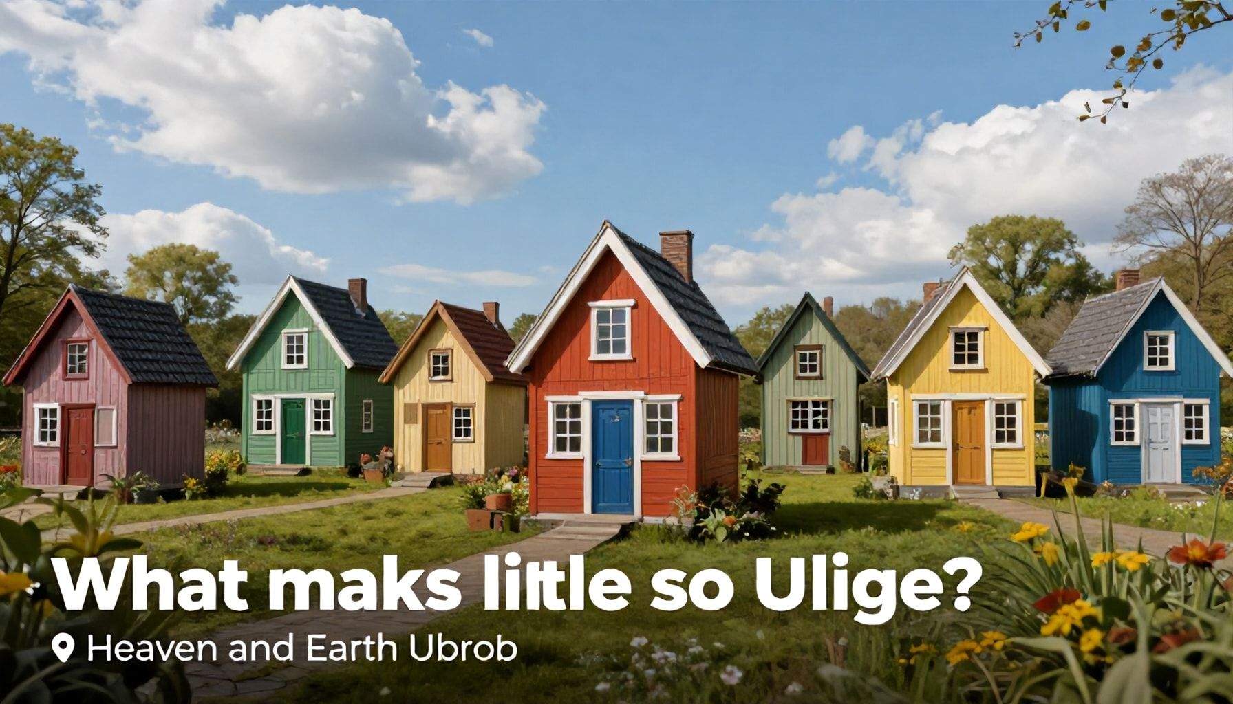 Wat maakt deze huisjes zo uniek?