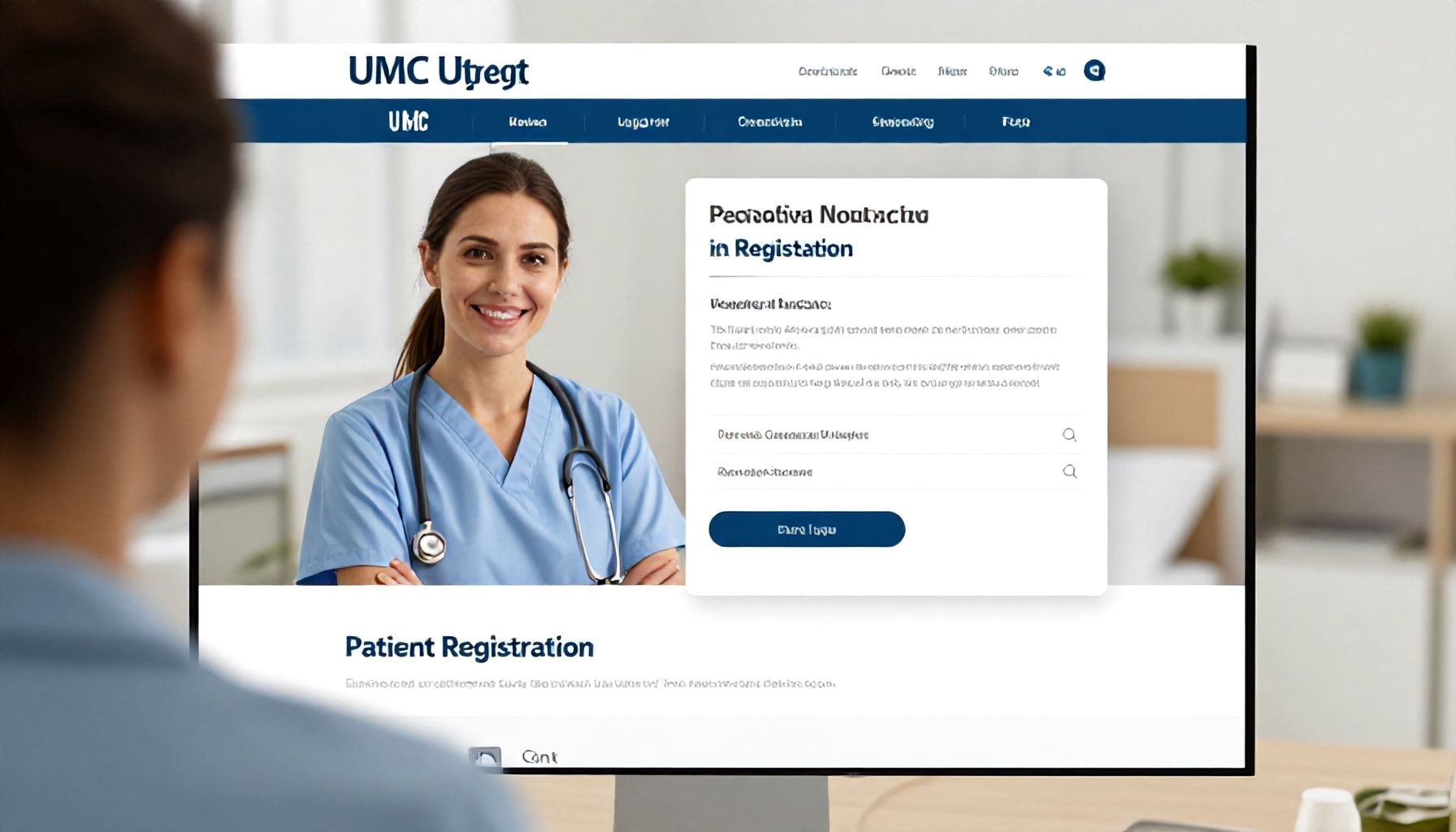 Wat moet patiënten doen om zich aan te melden?