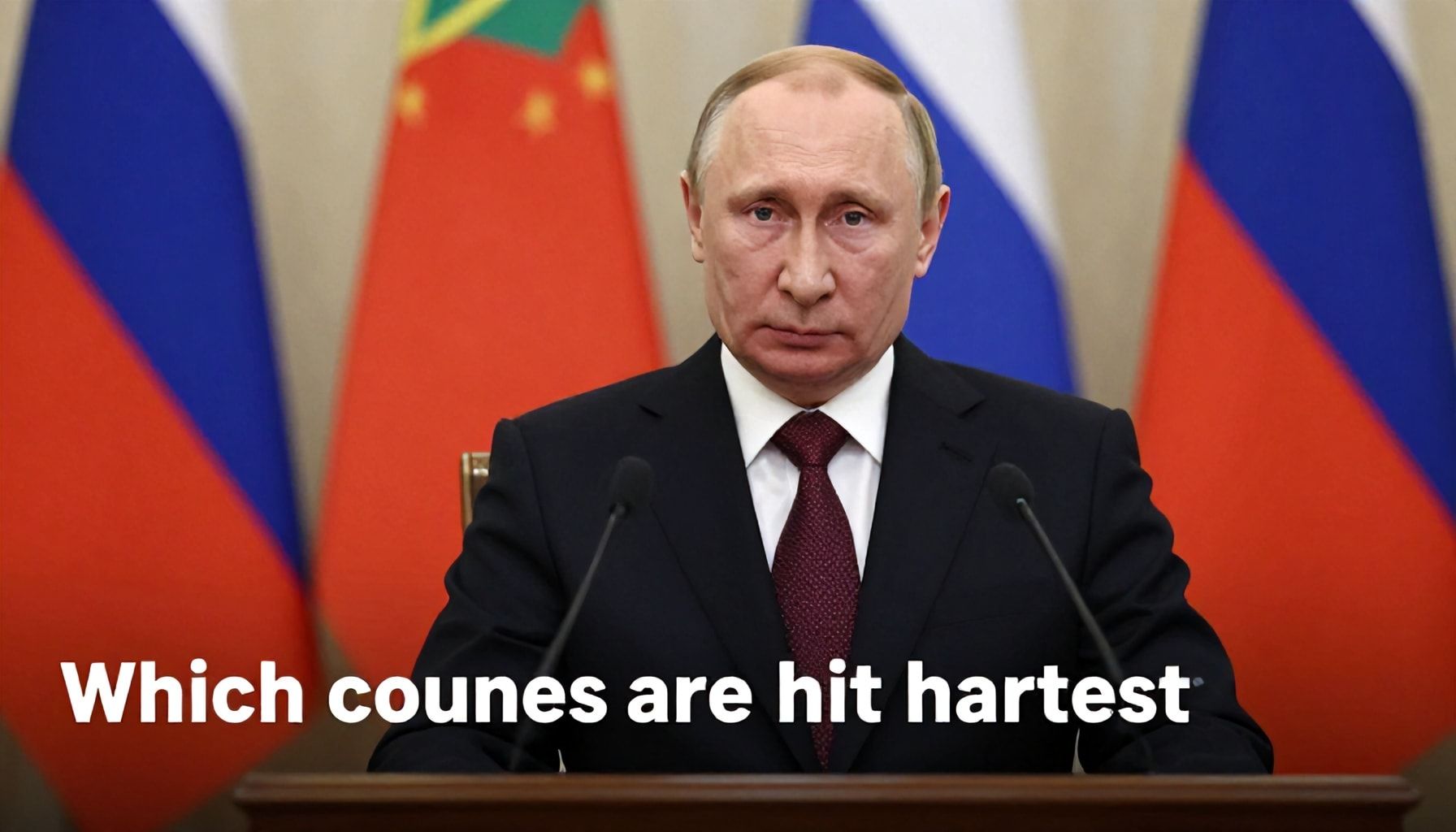 Welke landen het hardst getroffen worden