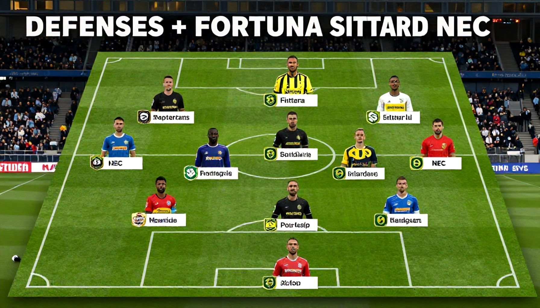 Wijzigingen in de verdediging