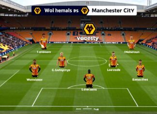 Wolverhampton Wanderers en Manchester City: opstellingen bekend