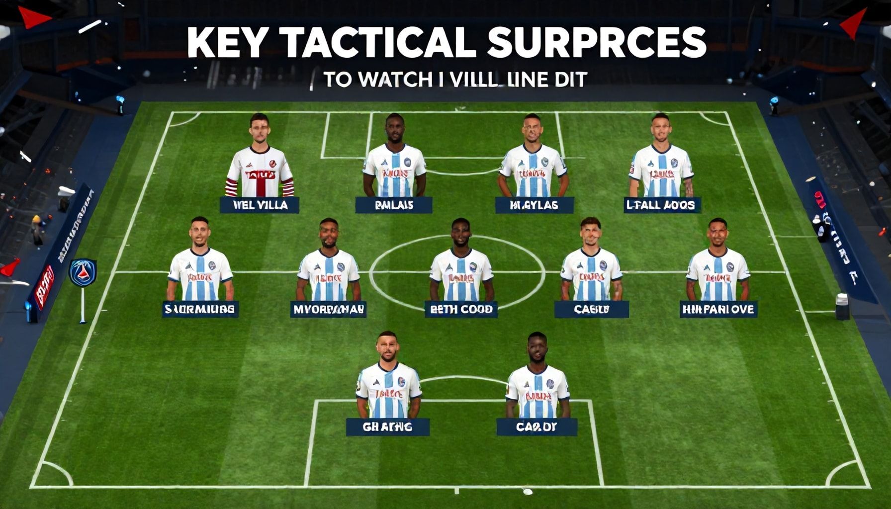 X Tactische Verrassingen die Je Moet Volgen in de Opstellingen van Villa en PSG*