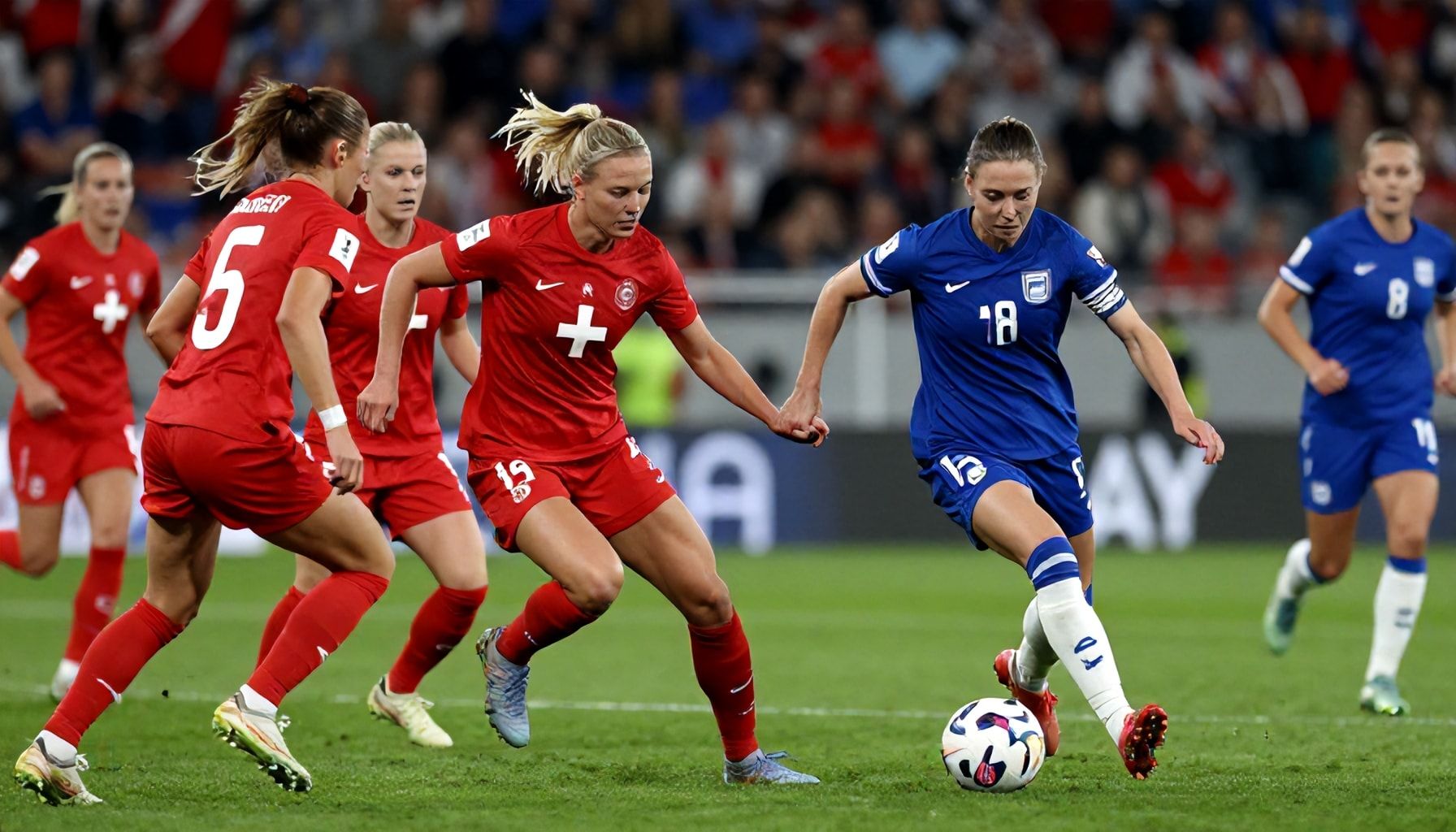 Zwitserland's sterke aanval en IJslands verdedigingssysteem