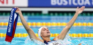 Annechien Steenhuizen wint derde EK-goud in 50 meter rugslag finale