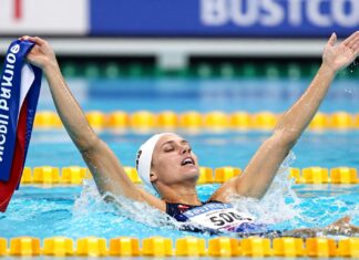 Annechien Steenhuizen wint derde EK-goud in 50 meter rugslag finale