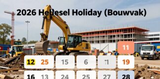 Bouwvak 2026 krijgt 13 extra vrije dagen door nieuwe cao-afspraken