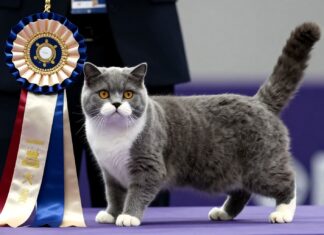 Britse Korthaar wint voor derde jaar titels bij internationale kattenwedstrijden