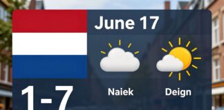 Vandaag 17 juni: belangrijke deadlines en weerupdates voor Nederland