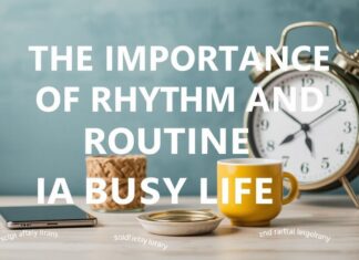 Het Belang van Ritme en Routine in een Drukkerig Leven The Importance of Rhythm and Routine in a Busy Life