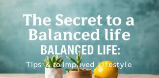 Het Geheim van een Evenwichtig Leven: Tips voor een Verbeterde Levensstijl The Secret to a Balanced Life: Tips for an Improved Lifestyle