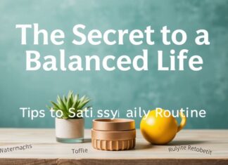 Het Geheim van een Gebalanceerd Leven: Tips voor een Voldaan Dagelijks Bestuur The Secret to a Balanced Life: Tips for a Satisfying Daily Routine