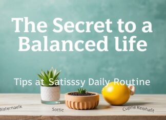 Het Geheim van een Gebalanceerd Leven: Tips voor een Voldaan Dagelijks Bestuur The Secret to a Balanced Life: Tips for a Satisfying Daily Routine