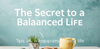 Het Geheim van een Gebalanceerd Leven: Tips voor een Gelukkiger Dagelijks Leven The Secret to a Balanced Life: Tips for a Happier Daily Life