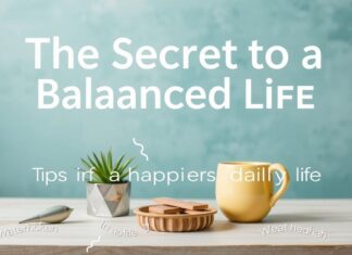 Het Geheim van een Gebalanceerd Leven: Tips voor een Gelukkiger Dagelijks Leven The Secret to a Balanced Life: Tips for a Happier Daily Life