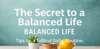 Het Geheim van een Gebalanseerd Leven: Tips voor een Vullend Dagelijks Bestuur The Secret to a Balanced Life: Tips for a Fulfilling Daily Routine
