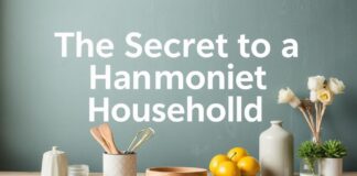 Het Geheim van een Harmonieus Huishouden: Tips en Tricks voor een Gelukkig Thuis The Secret to a Harmonious Household: Tips and Tricks for a Happy Home