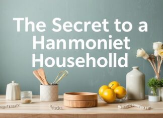 Het Geheim van een Harmonieus Huishouden: Tips en Tricks voor een Gelukkig Thuis The Secret to a Harmonious Household: Tips and Tricks for a Happy Home