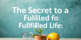 Het Geheim van een Volledig Leven: Tips voor een Verbetert Lifestyle The Secret to a Fulfilled Life: Tips for an Improved Lifestyle