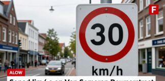 Gemeente Den Haag verlaagt maximumsnelheid naar 30 km/u in Van Someren Downerstraat