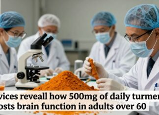 Wetenschappers ontdekken hoe 500 mg kurkuma per dag hersenfunctie bij 60-plussers verbetert