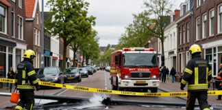 Brandweer sluit drie straten af na gaslek in centrum Leerdam