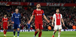 Liverpool FC wint na spannende 3-2 achterstand tegen Ajax in Champions League-thriller