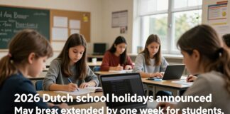 Schoolvakanties 2026 bekend: mei wordt een week langer voor Nederlandse scholieren