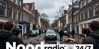 Noodradio zendt 24 uur non-stop live uit na zware stormschade in Utrecht