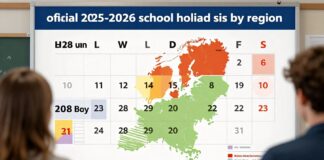 Officiële data schoolvakanties 2025-2026 per regio in Nederland bekend