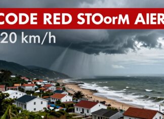 Code rood voor noordelijke provincies: storm met windstoten tot 120 km/u verwacht