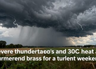 Zware onweersbuien en 30 graden: Purmerend krijgt woelig weerweekend verwacht