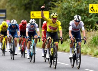 Wouter Goes wint 12e etappe in Tour de France na solo van 35 kilometer